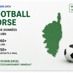 Base de données des clubs de football - Corse